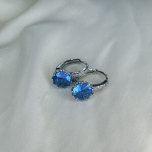 “Blue Glow” Hoops