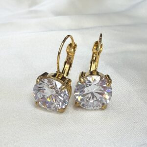 “Crystal Clear Drop” Earrings