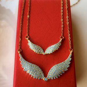 “Azure angel wings”